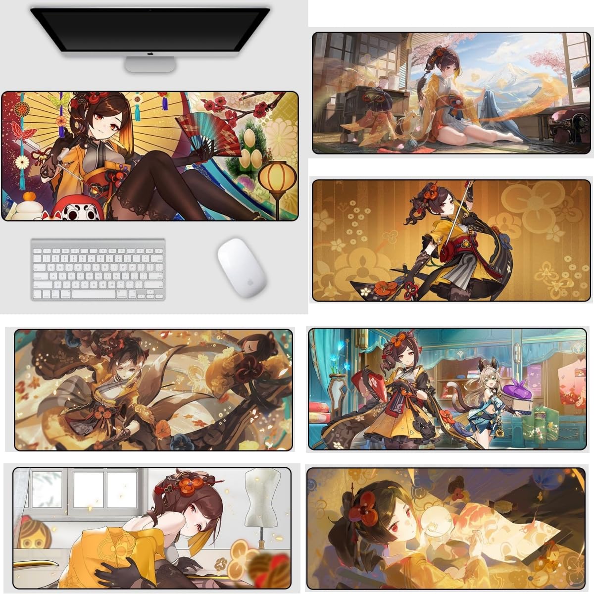 原神 千織 グッズセット　まとめ売り Amazon.co.jp: 原神 千織 グッズ アクリルスタンド 缶バッジ ラジウム